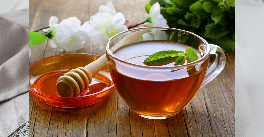 Rose Green Tea With Orange And Honey