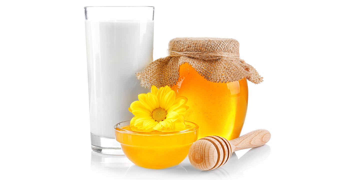 5 amazing benefits of milk and honey