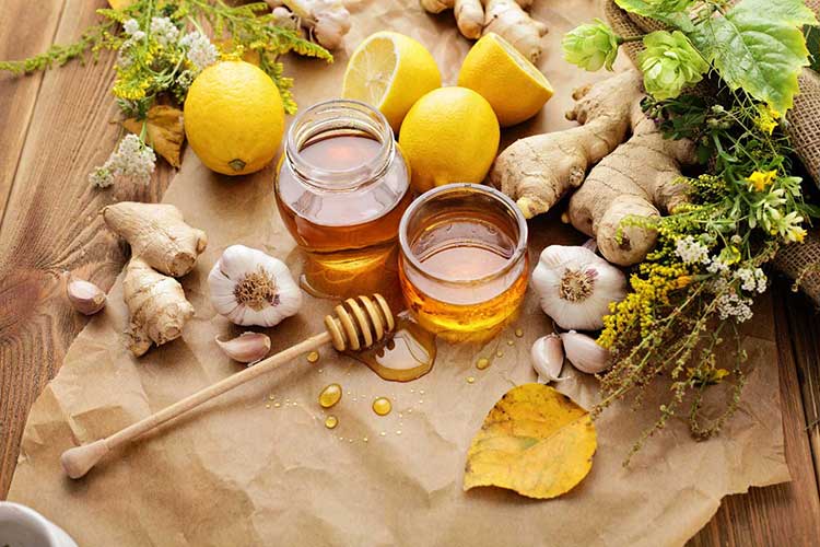uses & benefits of honey and garlic